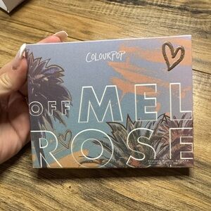 Off Mel rose colour pop makeup pallete